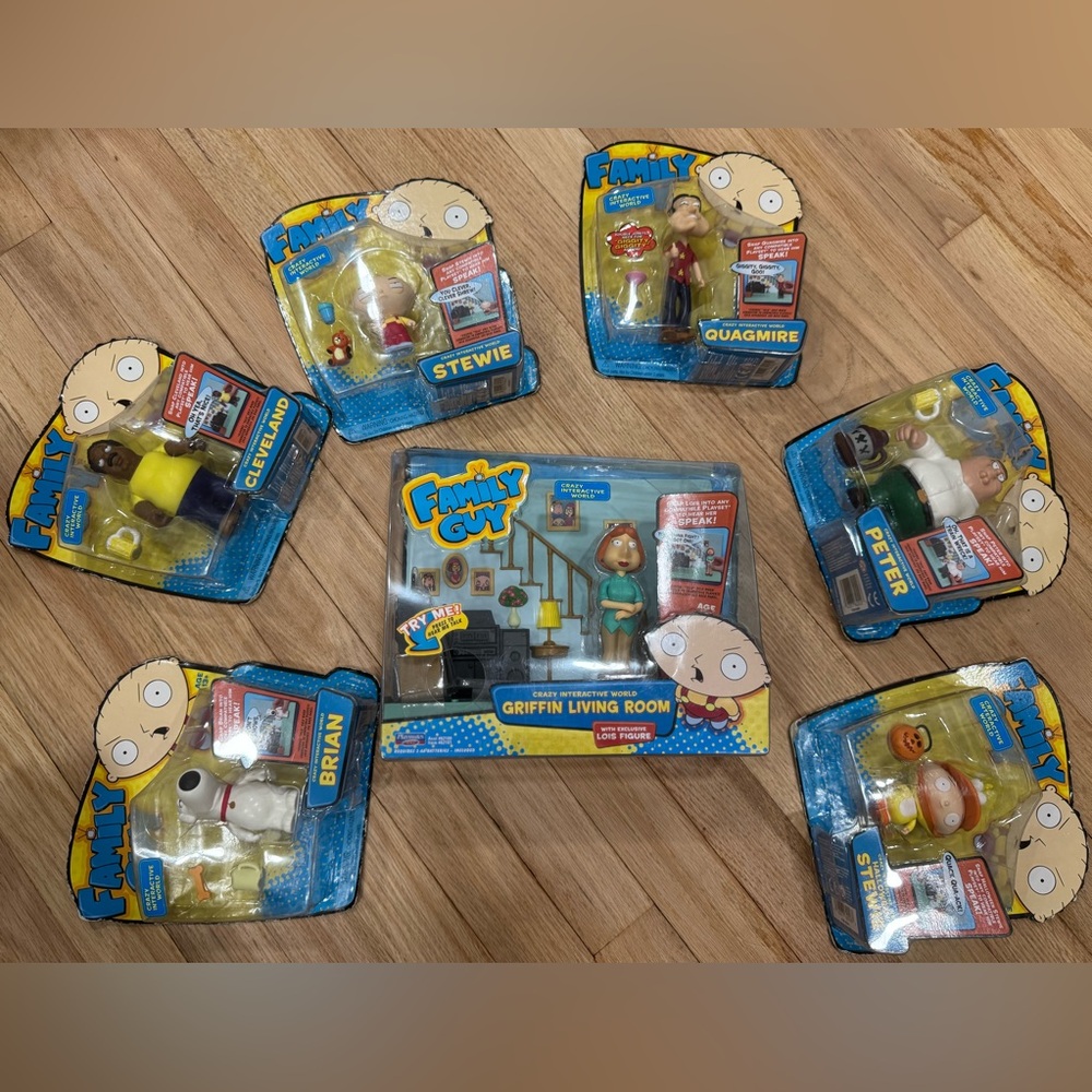Family Guy Crazy Interactive World Set
